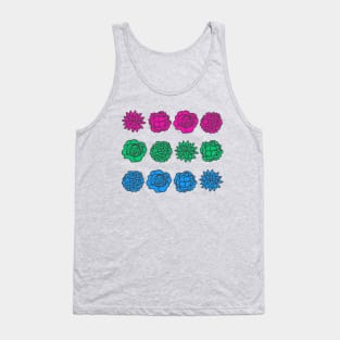 Polysexual Flower Flag Tank Top